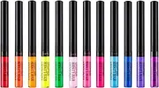 JulyCrab 12 Color Matte Liquid Eyeliner Set Eye Makeup Liquid Colorful Eye Liner Waterproof Smudge-proof Long-lasting