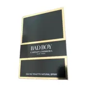 Carolina Herrera Bad Boy Perfume Sample Eau de Toilette 1.5ml