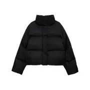 [Anine Bing] Anine Bing Dorian Puffer Jacket XS BLACK