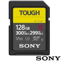 在飛比找momo購物網優惠-【SONY 索尼】SF-G128T SD SDXC 128G