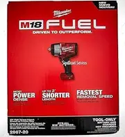 [Milwaukee] 2967-20 M18 FUEL 18V 1/2" High Torque Impact Wrench