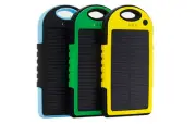 Slim Waterproof Dustproof Solar Power Bank For iPhone 11 Pro Max iPad 4 Air Mini
