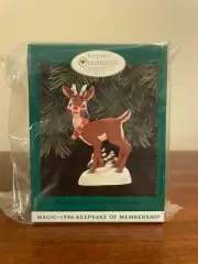 RUDOLPH THE RED NOSE REINDEER 1996 HALLMARK KEEPSAKE ORNAMENT NIB