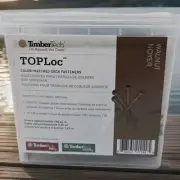 TimberTech - TopLoc 2 1/2 Walnut 350pc 100sq. ft NEW Color-Matched Deck Fastners