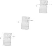 FOMIYES Jewelry Drawstring present Bag Lightweight Lace Pouch for Presents for Small Trinkets Versatile Storage for Parties and Special Occasions