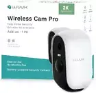 WUUK Add-on Outdoor Security Camera Wireless, Surveillance Cameras w/Home Securi