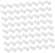 OATIPHO 100Pcs Eyelash Glue Bottle Needles High Precision Applicators for Glue Replacement for Eyelash Extensions Professional and Home Use Compatible with Standard Bottles
