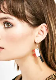 Bloody Mystery Knife Earrings