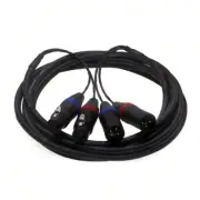 XLR Cable for Use With BasicUcho Microphones,Stereo "snake" Cable 3M