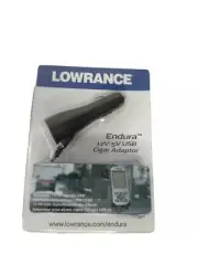 LOWRANCE Endura 12V - 5V USB Cigar Cigarette Adaptor NEW Adapter