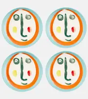 [Serax] Serax Feast Face 2 Extra Small set of 4 plates