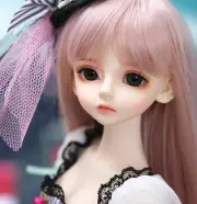 1/4 BJD Doll Girl SD Kid Delf Bory H -Free Face Make UP+Eyes