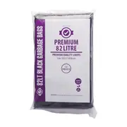 Jantex Premium Garbage Bag Black - 82Ltr (Box 50)