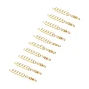10PCS 2mm Banana Plug Gold Plated Banana Plug Connector Good Transmission