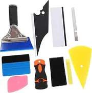 Generic 10 Pcs Car Vinyl Wrap Tool Window Tint Application Kit for Smooth Installation Durable Materials for Decals Sign Making Paint Protection Film and More