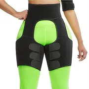 3 in 1 Hip Brace Thigh Compression Sleeve Sciatica Support Wrap Groin Support Wrap for Men and Women Pulled Quadriceps Thigh Muscle Hip Flexor Strain Hamstring Compression Sleeve