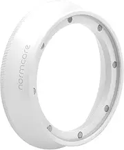 [Normcore] 54mm Magnetic Dosing Funnel V2 - Espresso Dosing Ring - 18mm Anodized Aluminum with 8 Neodymium Compatible with Fits 54mm Breville Sage Portafilter - Non-Stick Coating White