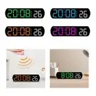 Digital Clock Digital Alarm Clock Digital Timer Modern 12/24H Display Desktop