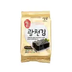 韓國 金版 廣川海苔 鹽味海苔 單包