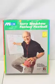 NEW FFL Terry Bradshaw Fantasy Football CD-ROM PC Computer Game