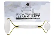 Summer Salt Crystal Face & Body Roller Clear Quartz