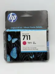 HP 711 29-ml Magenta DesignJet Ink Cartridge, CZ131A - Brand New Exp 3/25