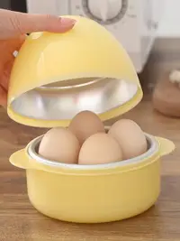 在飛比找樂天市場購物網優惠-煮蛋神器微波爐專用快速雞蛋煮熟工具便捷兒童早餐家用小型蒸蛋器