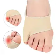 2pcs Tailor Bunion Corrector Pads Splint For Bunion Pinky Toe Relief Toe Straightener Little Toe Separator With Anti-slip Black L