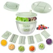 Airpro Salad Spinner Large, Vegetables Fruits Wash Bowl,Lettuce Spinner Pasta 5