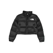 [The North Face] The North Face Cropped Puffer Jacket M BLACK