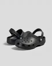 [Crocs] Crocs Girls' Kids' Classic Clogs Shoes in Black Size 05 05 Black