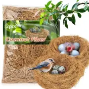 2PCS Coconut Fiber for Bird Nest - Canary Nesting Material Coconut Bird Nest ...