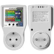 ATORCH S1BWP WiFi Smart Metering Socket AC85-265V 16A Power Monitor Tuya App Remote Control Bluetooth Enabled