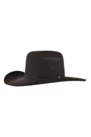 Pure Western Tornado Wool Felt Hat in Dark Brown Size 54