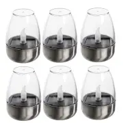 Solar Tea Lights Outdoor Candle Flameless Flicker Solar Table Lamp LED8567