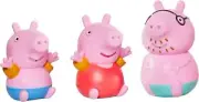 TOOMIES E73159 Tomy Peppa, Daddy Pig, Peppa George Squirters, Baby, Kids Toys