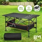 Folding Camping Table Aluminium Portable Picnic BBQ Desk w/Bag Outdoor Roll Up