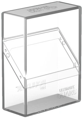 Ultimate Guard Boulder 40+ Clear Deck Case Card Storage Box Standard Size ccg