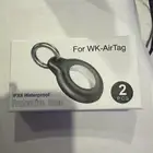 IPX8 Waterproof Airtag Holder, Apple Airtags with Keychain, Air Tag Case 2 Pack