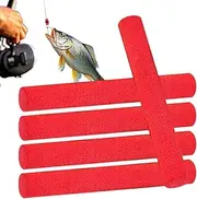 Fishing Foam Stick, 5x EVA Carp Fishing Foam Baits Float Cylinder, Fly Tying Rig Materials Hook, Pop up Lure Feeder Tackle Portable for Baits Making