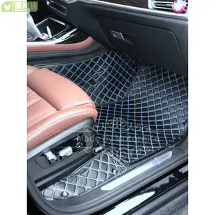 適用 Audi Q5 專用包覆式汽車皮革腳墊 SQ5腳踏墊 全包圍皮革腳墊 隔水墊