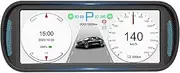 Car Heads Up Display Fit for Tesla Model Hud Head-up Display 3/Y LCD Instrument Panel 6.8-inch IPS Full-Color Screen T10 Digital Speedometer