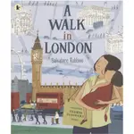 A WALK IN LONDON｜英文故事繪本｜散步在倫敦【麥克兒童外文書店】