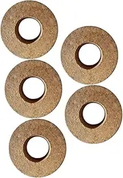 TOYANDONA 5pcs Wooden Lid Hydroponic Glass Vase for DIY Water Propagation Versatile Desktop Planters with Natural Finish for Hydroponic Plants