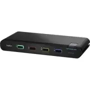 Belkin Universal 2nd Gen Secure KVM Switch, 4-Port Single Head No CAC