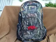 Denco L701 Arkansas Razorbacks Camouflage Backpack