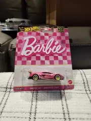 Hot Wheels 2024 Premium Pop Culture Barbie 65th Corvette C8.R
