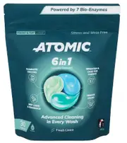 Atomic 6 In 1 Laundry Capsules Fresh Linen 30 pack 450g