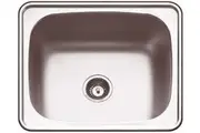 Abey Lodden 45L Single Inset Laundry Tub With Bypass and Overflow PR45C
