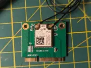 INTEL Ac 7265D2W Mini-Pcie Wifi Adapter-Wireless-Ac 1200Mbps 5g, 2.4G, BT 4.2